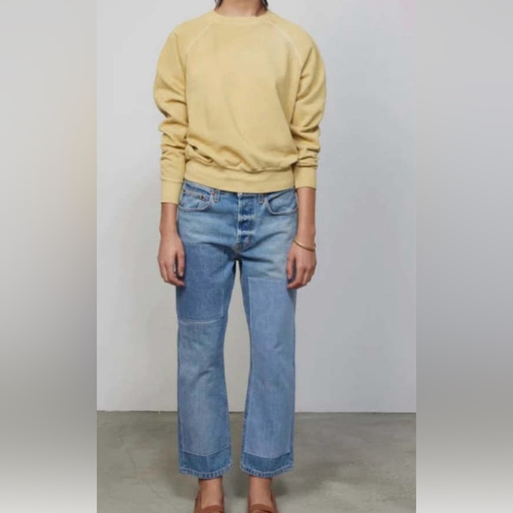 B Sides Marcel Patchwork Jeans, 28 - image 1